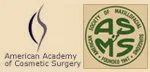 American Academy of Cosmetic Surgery and American Society of Maxillofacial Surgeons logos